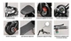 Електроскутер Citycoco 1500W, 60V12Ah, Blue r804/1500Bl - зображення 2