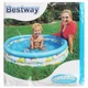 Дитячий надувний басейн 102х25 см Рибки Bestway 51008 3822000 - зображення 2