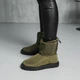 Ботинки дутики женские Fashion Molly 3878 38 размер 24,5 см Оливковый 4501425 - изображение 1