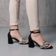 Жіночі босоніжки Fashion Mira 3985 37 розмір 24 ​​см Чорний - зображення 3