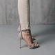Женские босоножки Fashion Worthy 3996 38 размер 24,5 см Серый 4549125 - изображение 4