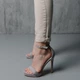 Женские босоножки Fashion Worthy 3996 38 размер 24,5 см Серый 4549125 - изображение 6