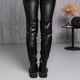 Ботфорты женские зимние Fashion Sleipnir 3886 38 размер 24,5 см Черный 4501472 - изображение 7