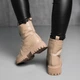 Ботинки женские зимние Fashion Echo 3879 40 размер 25,5 см Бежевый 4501433 - изображение 5