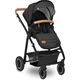 Коляска Lionelo 3 в 1 Amber Grey Graphite (LO-AMBER GREY GRAPHITE (3in1)) - изображение 4