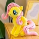 Дитяча м'яка іграшка MY LITTLE PONY ФЛАТТЕРШАЙ SHANTOU плюшева герой мультсеріалу 20см жовтий 225219437 - зображення 2