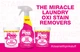 Кислородное средство для удаления пятен The Pink Stuff Laundry Miracle Oxi Powder Stain Remover Whites для белья 1 кг - изображение 10