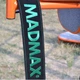 Атлетический пояс MadMax MFB-301 Suede Single Prong шкіряний Black/Green XXL (MFB-301_XXL) - изображение 7