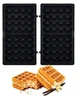 Вафельница бутербродница сендвичница гриль электрическая 8 в 1 RAF R551 Black 850W Мультипекарь со съемными формами - изображение 7