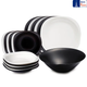 Набор столовой посуды Luminarc Diwali Black&White 19пр P4360 - изображение 2