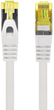 Patchcord Lanberg CAT.6a F/UTP 2 m Szary (PCF6A-10CU-0200-S) - obraz 2