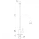 Смеситель кухонный і Globus Lux ALPEN SBT1-203SA-BB-B01 с гибким изливом черный - изображение 3