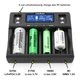 Универсальное ЗУ Liitokala Lii-D4XL, 4+2 каналов, Ni-Mh/Li-ion/LiFePo4/крона, 220V/12V, LED+LCD, Box - изображение 4