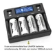 Универсальное ЗУ Liitokala Lii-D4XL, 4+2 каналов, Ni-Mh/Li-ion/LiFePo4/крона, 220V/12V, LED+LCD, Box - изображение 7