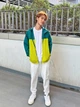 Ветровка мужская Uniqlo 617734274 2XL Зеленая (1159790987) - изображение 2