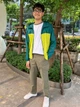 Ветровка мужская Uniqlo 617734274 2XL Зеленая (1159790987) - изображение 12