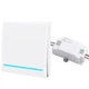 Комплект бездротового вимикача з реле Smartul RB1 RF433 White - зображення 5