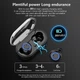 Вакуумні бездротові навушники Y50 Bluetooth 5.0 з кейсом, Чорні (NTVR) - зображення 2