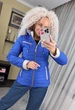 Fashions • Куртка трансформер женская Entony Fashions 42 электрик (№3503/а-бр-мк) - изображение 5