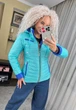 Fashions • Куртка трансформер женская Entony Fashions 46 мята (№3503/а-бр-мк) - изображение 12