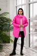 Fashions • Куртка жіноча стьобана Vivien Fashions 42-46 рожевий (4455-ді) - зображення 8