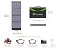 Портативна сонячна панель Allpowers 200W - зображення 3