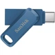 USB флеш накопичувач SanDisk 64GB Dual Drive Go Navy Blue USB 3.1 + Type-C (SDDDC3-064G-G46NB) - зображення 4
