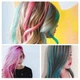 Крейда для волосся кольорова Hair chalk 10 кольорів - зображення 14