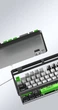 Клавіатура Aula F2088 PRO Plus 9 Green Keys KRGD Blue USB UA Black/Gray (6948391234892) - изображение 3