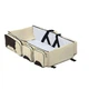 Сумка-органайзер для мамы на коляску Baby Bag - Travel Bed 74х35см пеленальный матрасик с бортиками (1010238-Beige) - изображение 3