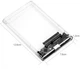 Внешний карман Dynamode для 2.5" SATA HDD/SSD USB 3.0 Прозрачный (DM-CAD-25316) - изображение 9