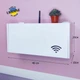 Полка для роутера Wi-Fi коробка 40*20*10 см Белая - изображение 1