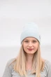 Шапка жіноча Кісс сіро-блакитний 30452-3 - изображение 1