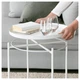 Стол журнальный IKEA GLADOM белый 703.378.19 - изображение 4