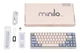 Механічна Bluetooth клавіатура Varmilo Minilo VXT67 Eucalyptus 67Key, Kailh Prestige Red, BT/WL/USB-A, Hot-Swap, EN, RGB, Рожевий (A42A046E5A5A01A039) - изображение 5