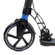 Двухколесный складной самокат Best Scooter 90166-B, колеса PU 230/200, дисковый тормоз, амортизаторы, Черно-синий - изображение 3