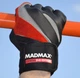 Перчатки для фитнеса MadMax MFG-568 Extreme 2nd edition M Black/Red - изображение 9