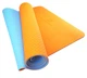 Килимок для йоги та фітнесу U-POWEX 183*61*6mm 950g Orange/Blue - изображение 1