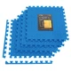 Мат-пазл (ласточкин хвост) Cornix Mat Puzzle EVA 120 x 120 x 1 cм XR-0237 Blue - изображение 1