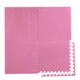 Мат-пазл (ласточкин хвост) Cornix Mat Puzzle EVA 120 x 120 x 1 cм XR-0230 Pink - изображение 2