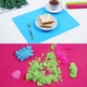 Силиконовый коврик LET'S RESIN для работы с эпоксидной смолой 40х30 см (розовый) - изображение 4