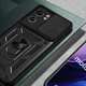 Чехол Camshield c кольцом-подставкой на Motorola Edge 40 black - изображение 4