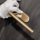 Держатель туалетной бумаги из нержавейки Fumei LS-S304 S16 Золотистый - изображение 2