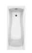 Ванна акриловая Cersanit PROFEA S301-2781 160х70 + ножки (S301-278) - изображение 4