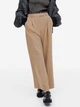 Брюки женские H&M 1096238arl 42 Темно-бежевые (PS2030000254279) - изображение 1