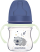 Пляшка антиколікова Canpol Babies Easystart Sleepy Koala з широким отвором Блакитна 120 мл (35/236_blu) - зображення 1