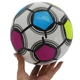 М'яч гумовий SP-Sport FB-8576 FOOTBALL 23см білий - изображение 4
