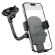 Держатель HOCO Mighty one-button Car holder (windshield) H20 4,7-7 дюймов black - изображение 2
