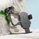 Держатель HOCO Mighty one-button Car holder (windshield) H20 4,7-7 дюймов black - изображение 7