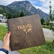 Фотоальбом Travel з дерев'яною обкладинкою на пружині із кремовими листами 23*25 40 сторінок - зображення 2